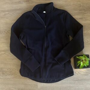 Old Navy Women's Black Fleece Jacket